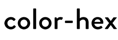 Color Hex Logo