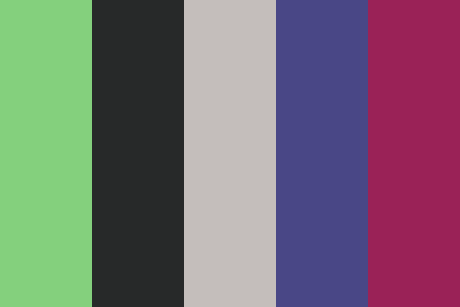 Gameboy Console Color Palette