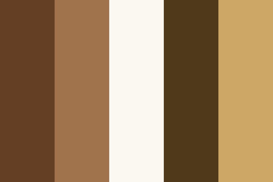 Caramel Cookie Crunch Color Palette