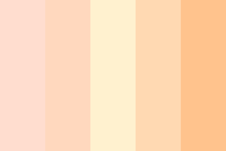 light skin tones #1 color palette
