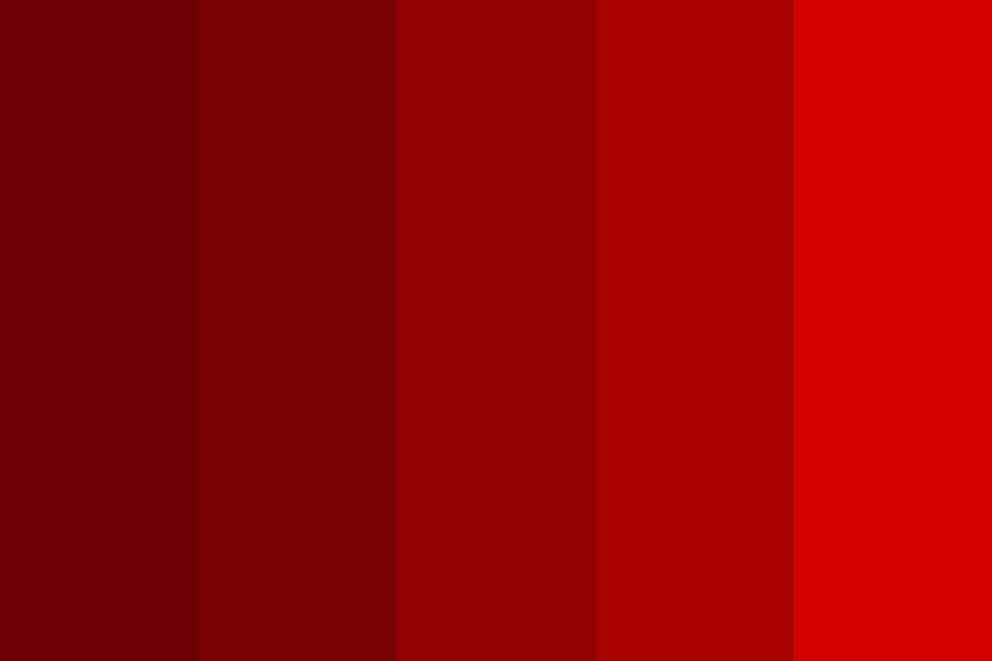 RNBW RED color palette