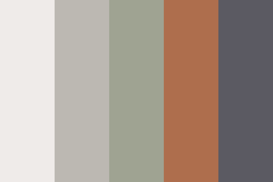Calming neutral Color Palette