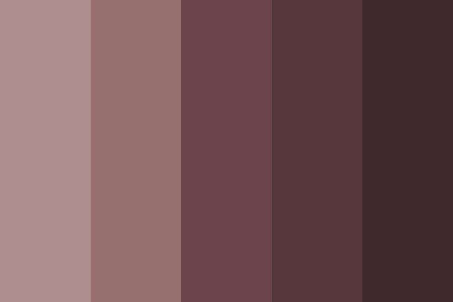 dusty pink brown Color Palette