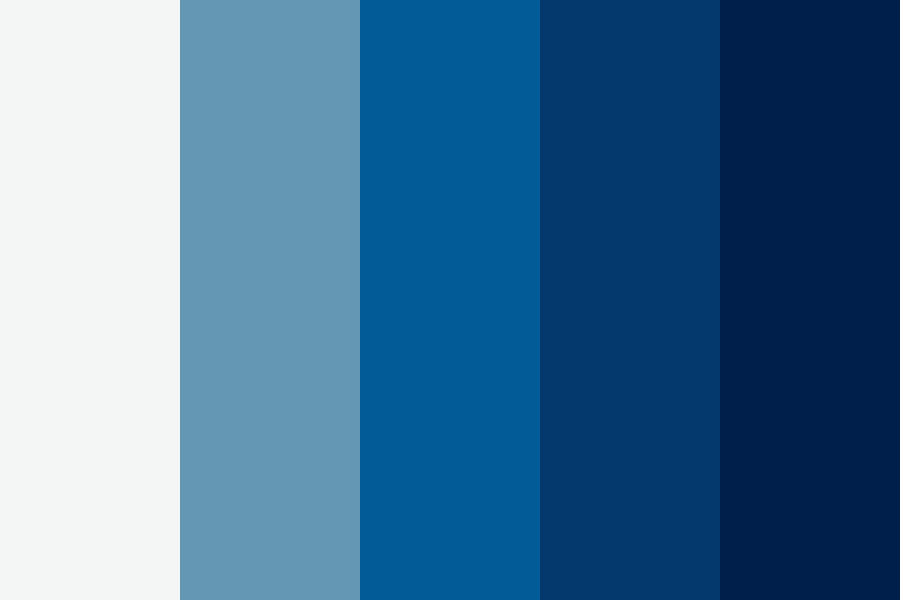 FORMAL BLUE color palette