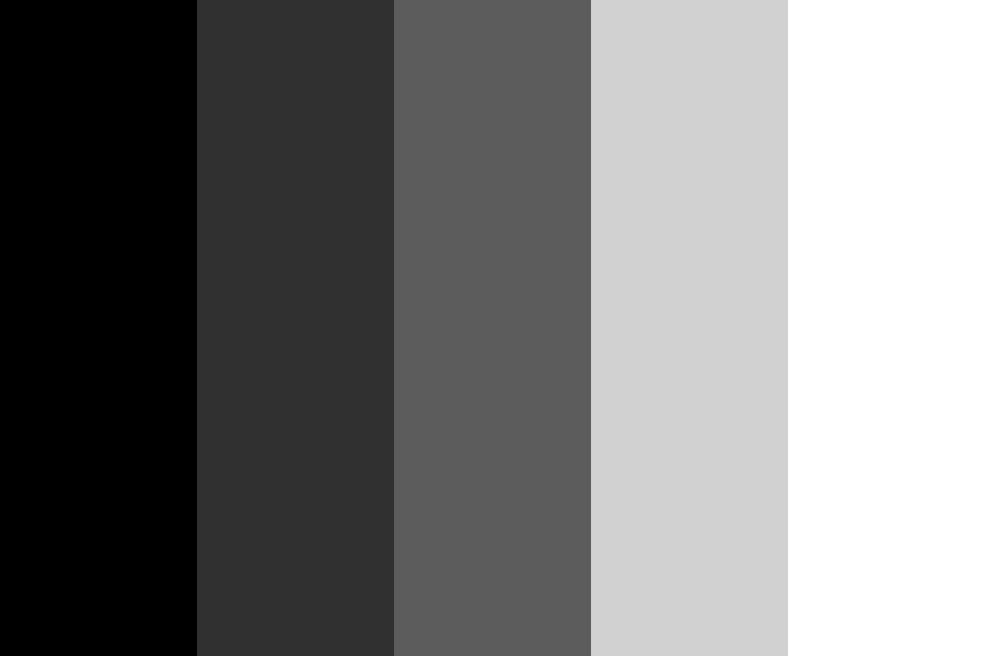 Graphite Grey Color Palette