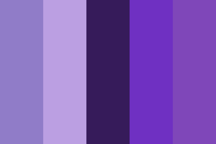 purple minion Color Palette