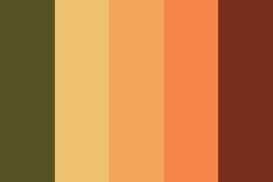 Olive Fall Color Palette