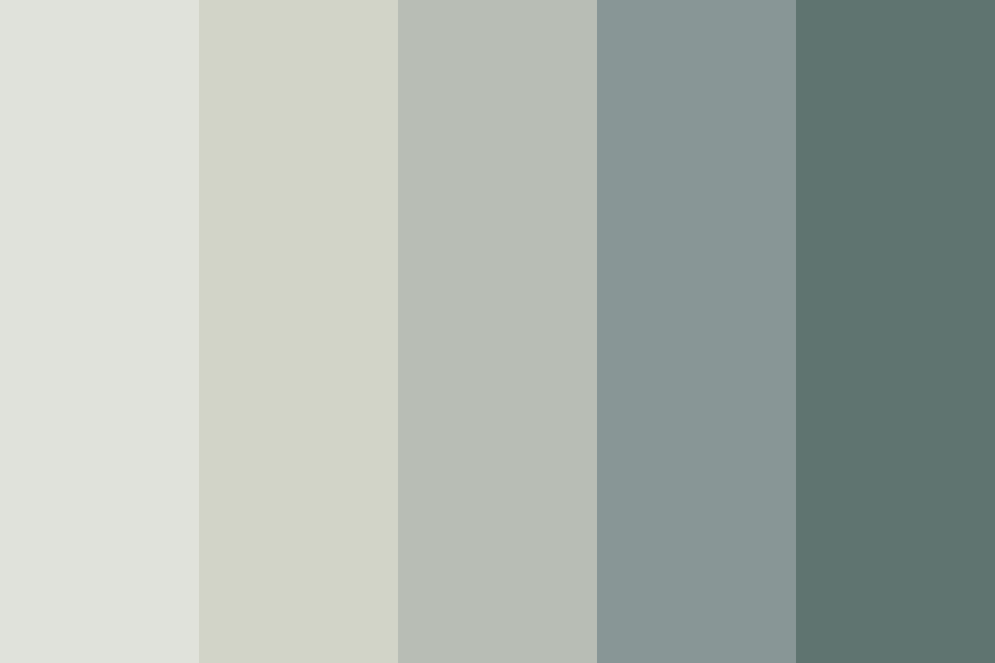 Gray rain Color Palette