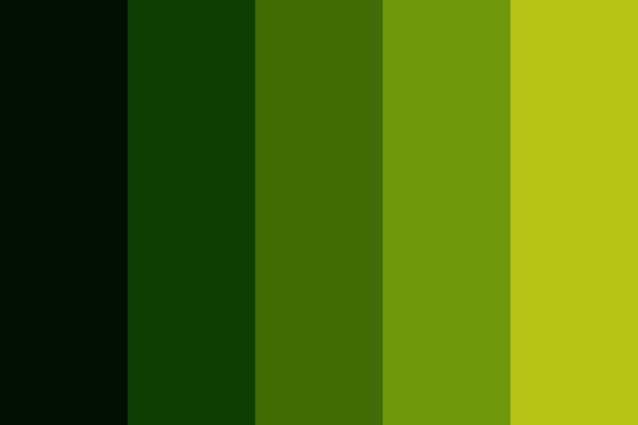 natures green thumb color palette