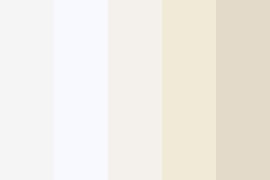 Whites/Creams Color Palette