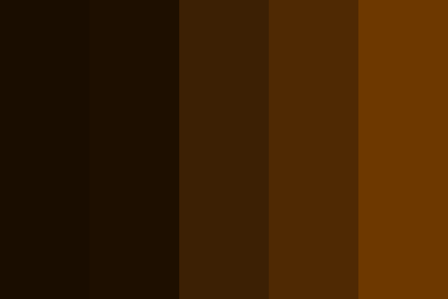 Black Skin Tones Color Palette