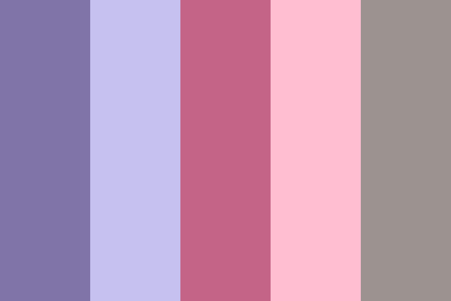 Purple-Pink-Grey I Color Palette