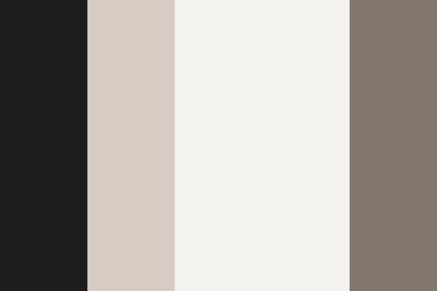 beige minimal Color Palette