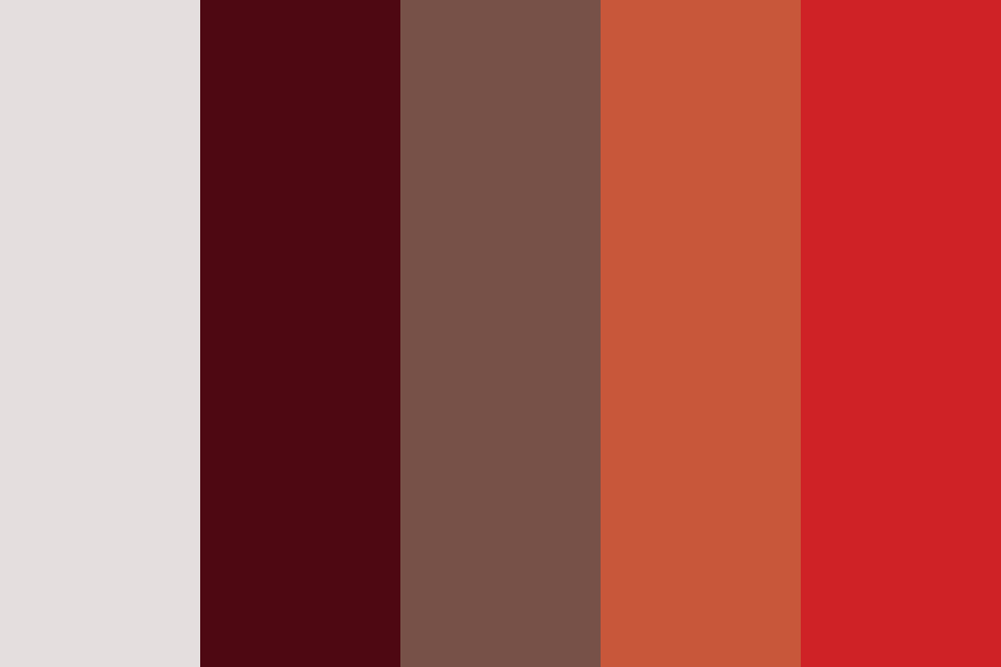 Amber Genshin Impact Color Palette