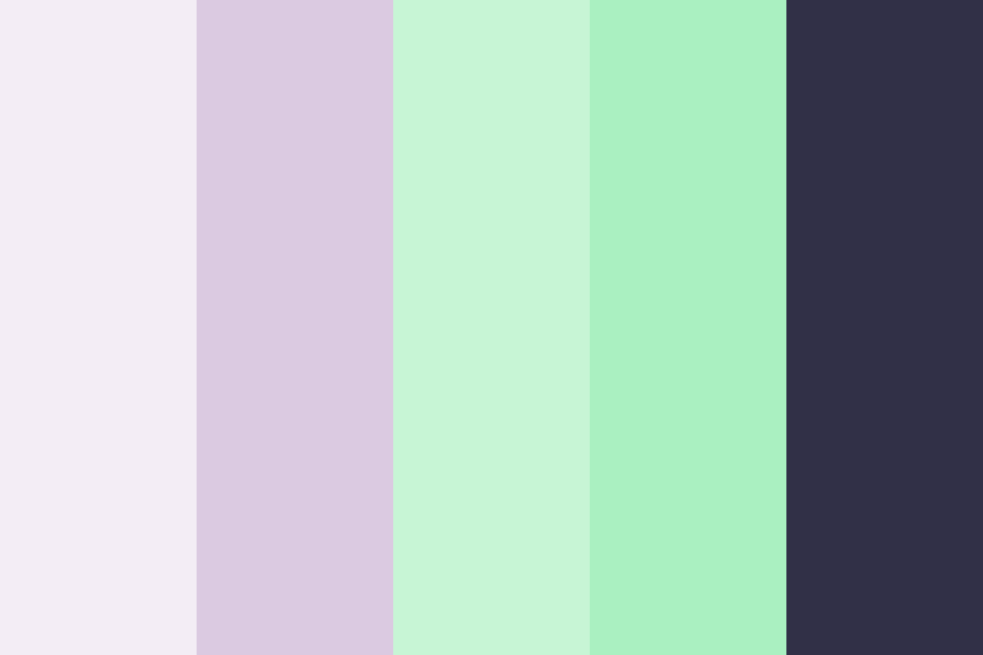 Rejuvenate Mental Health LOGO GREENS Color Palette