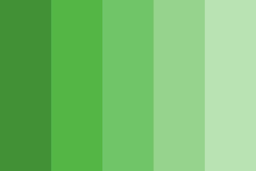Shezap Greens color palette