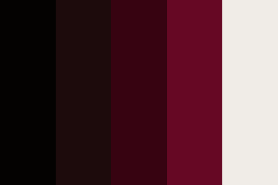 Vampire in the Dark color palette