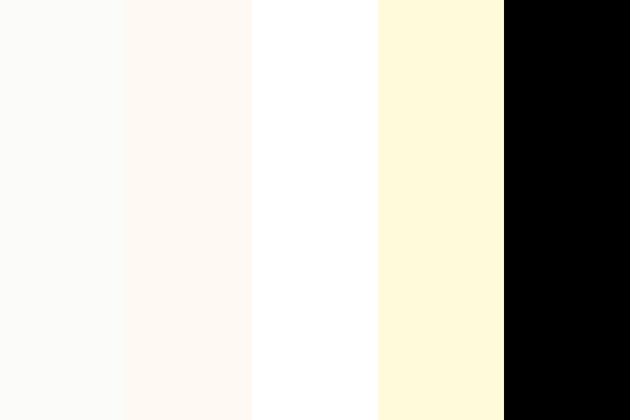 WHITE p1 61 color palette