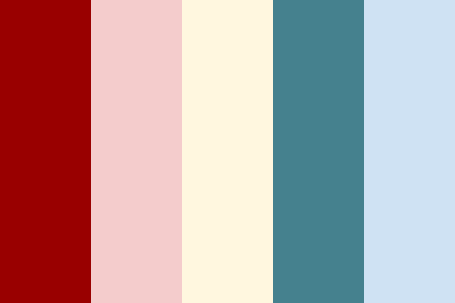 Forgotten Love Aurora color palette
