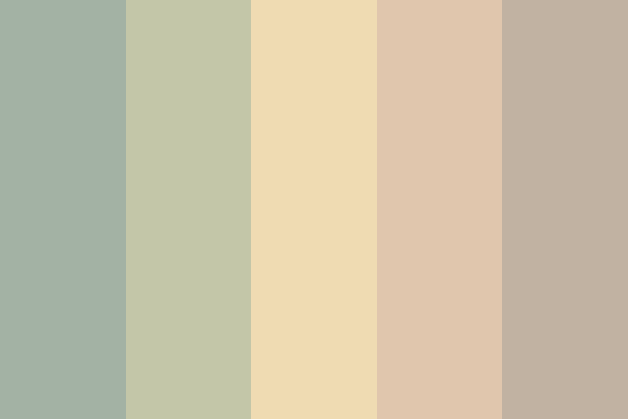 Pastel Earth Color Palette