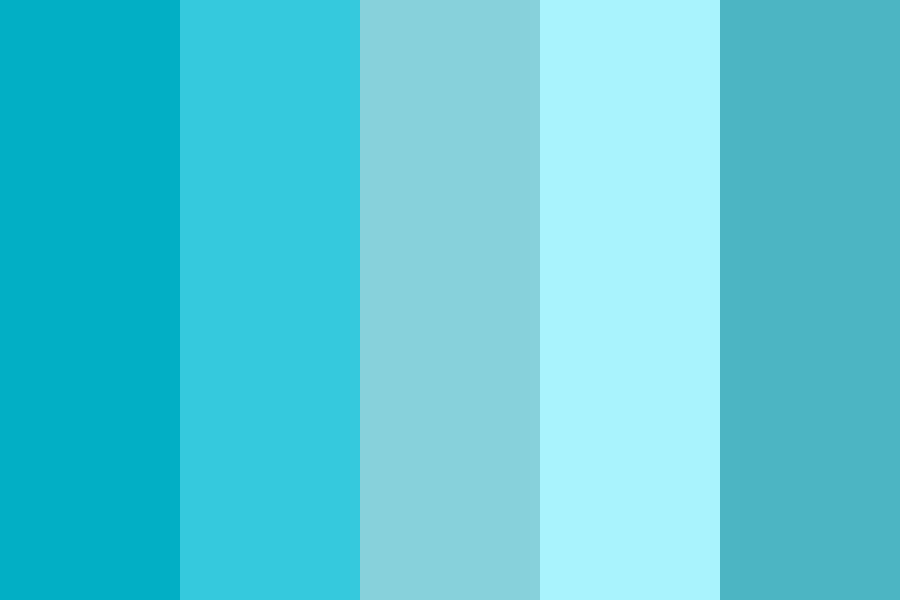 rick and morty lol Color Palette