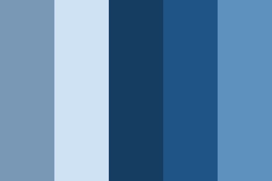 Arctic Storm Color Palette