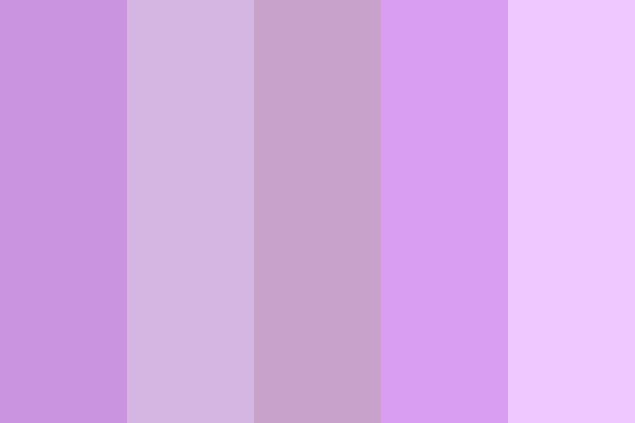 Spring Lilac color palette