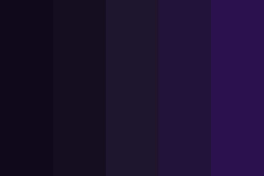 Deep Purple Shades Color Palette
