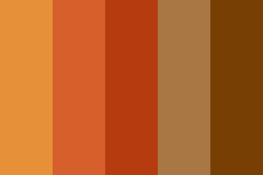 Rustic Sunset Color Palette