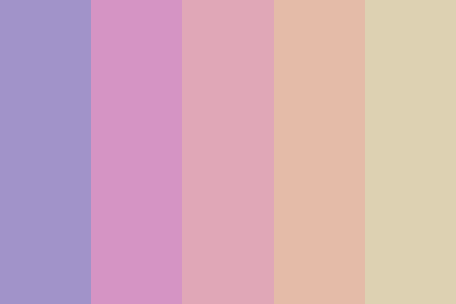 Hazy Sunset Color Palette