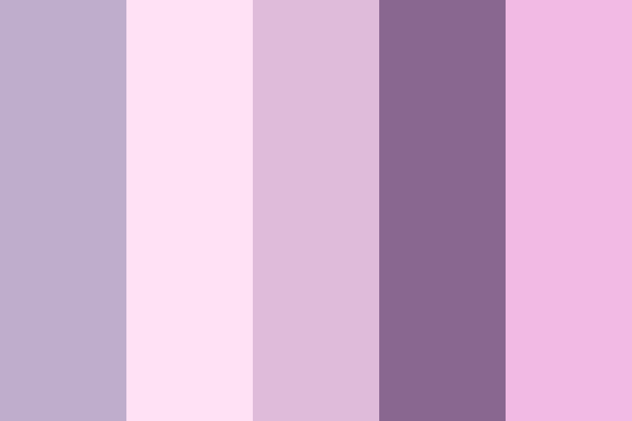 Lilac Lavender Color Palette