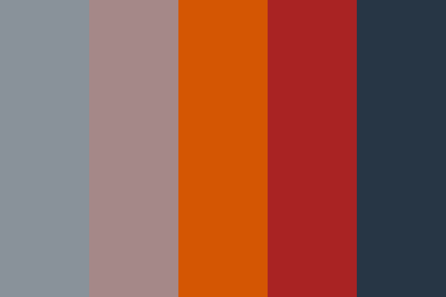 Rusted iron Color Palette