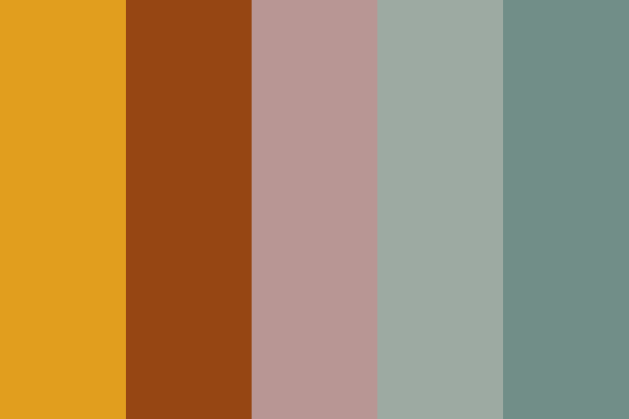 Food Blog Color Palette
