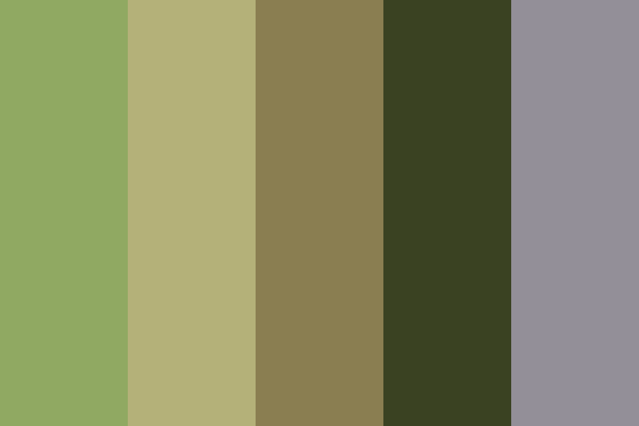 Ophelia JEM color palette