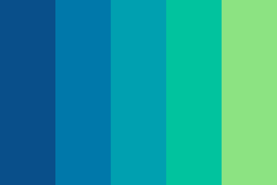 Preclarus 3 Blue color palette