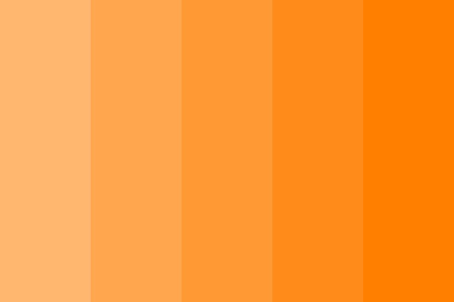 orange tones Color Palette