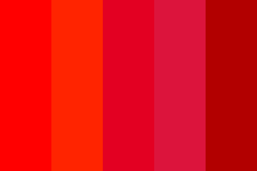 Ricerca in Rosso 1 Color Palette