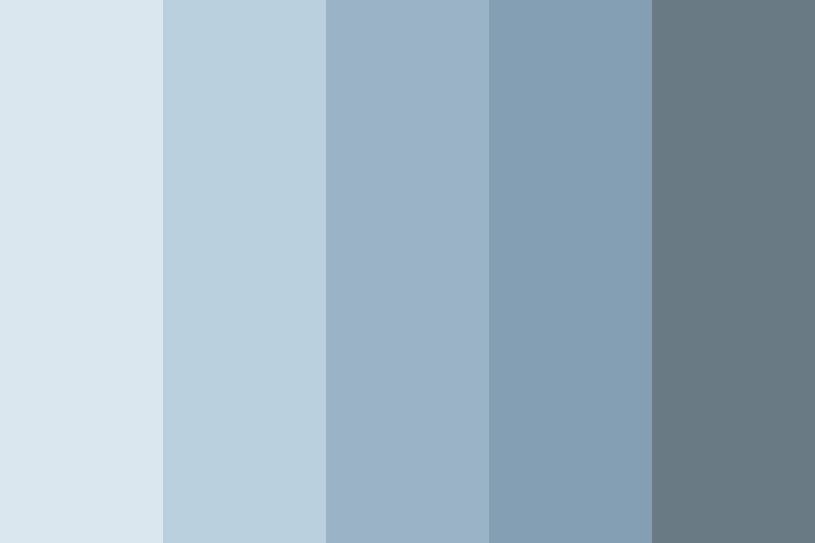 Louis Blue MV Color Palette