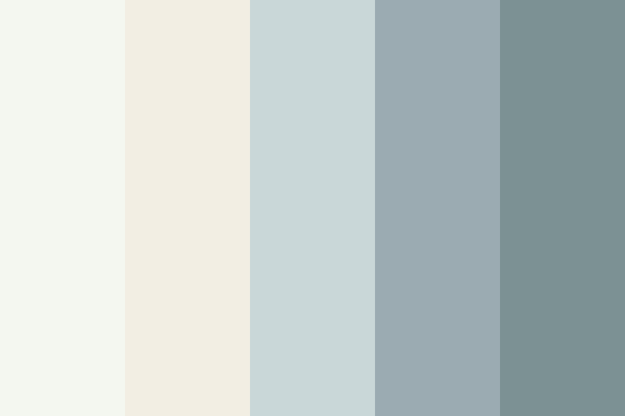 Quiet Morning Fog color palette