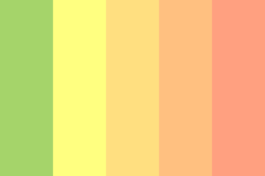 pastel traffic light Color Palette