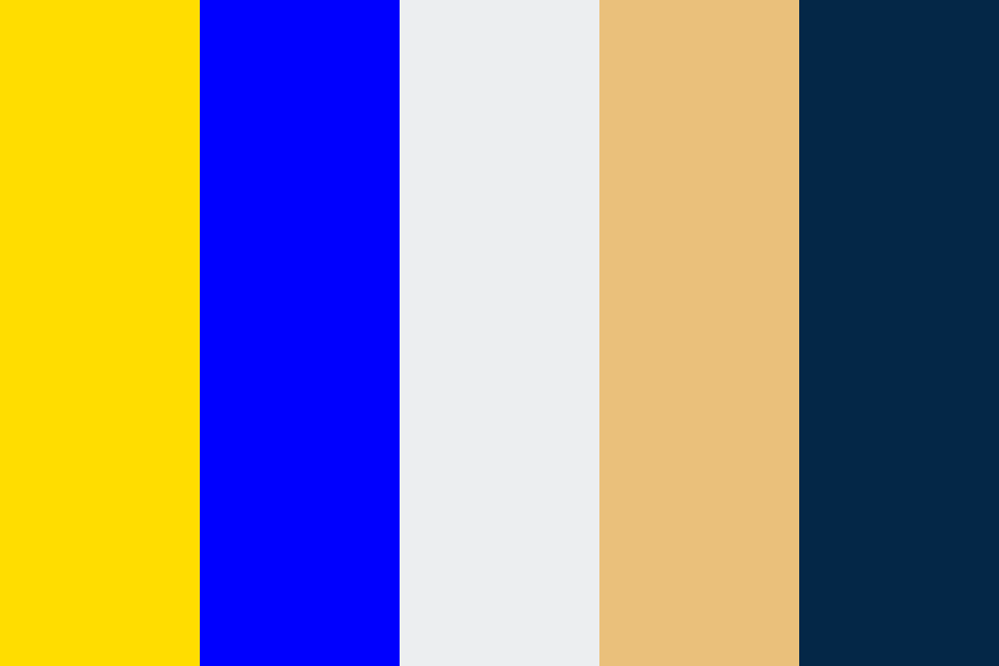 LA Rams Color Palette
