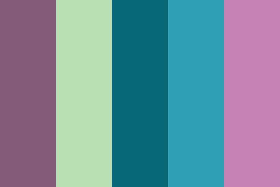 Squid Game Stairs Color Palette