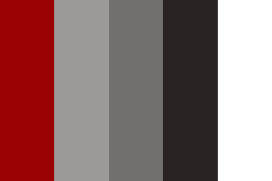 red to grey Color Palette