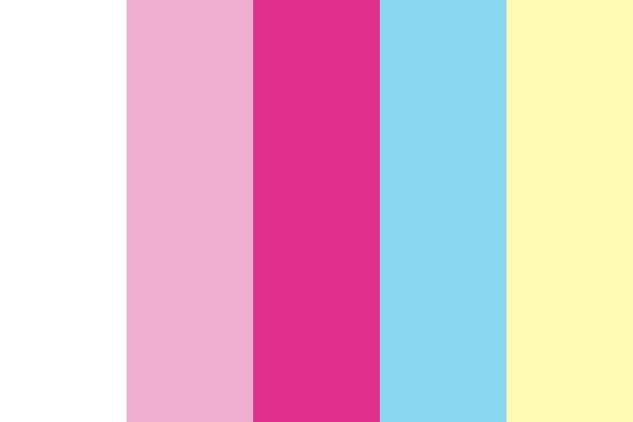 Pinkie Pie mlp fim color palette