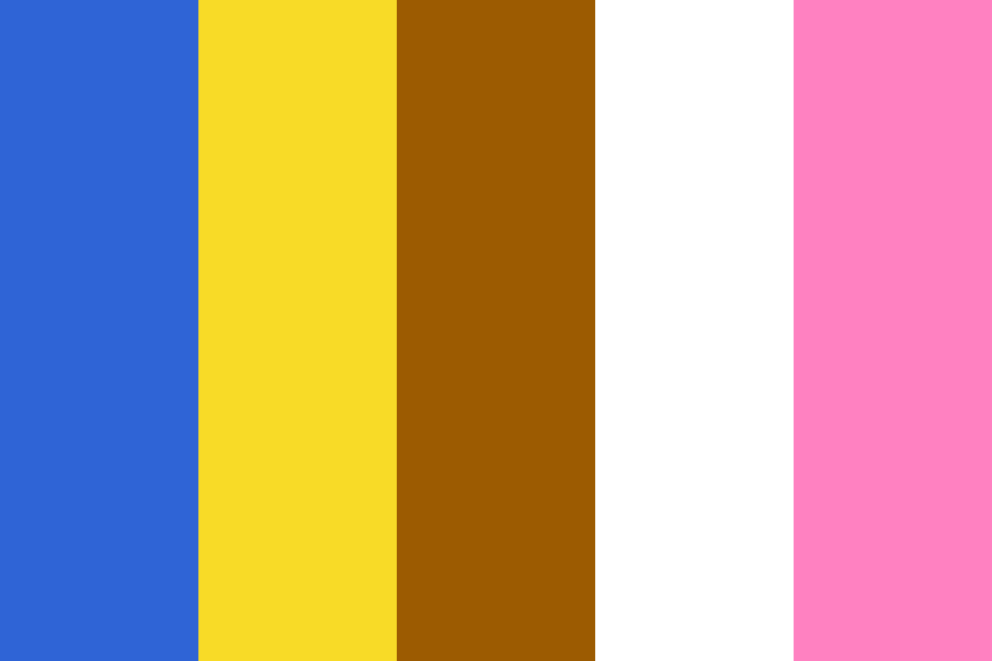 The Simpsons Color Palette
