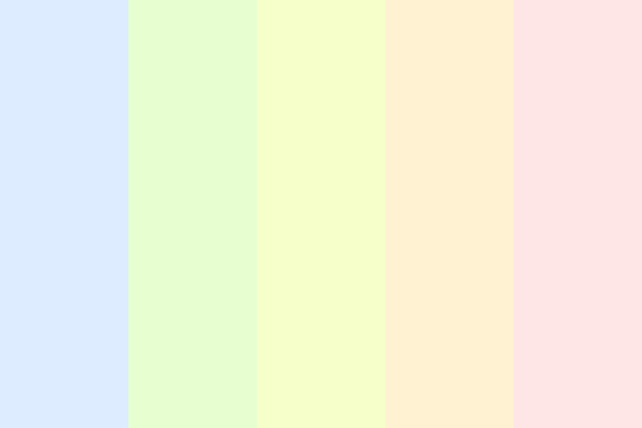 A Pastel Spring Color Palette