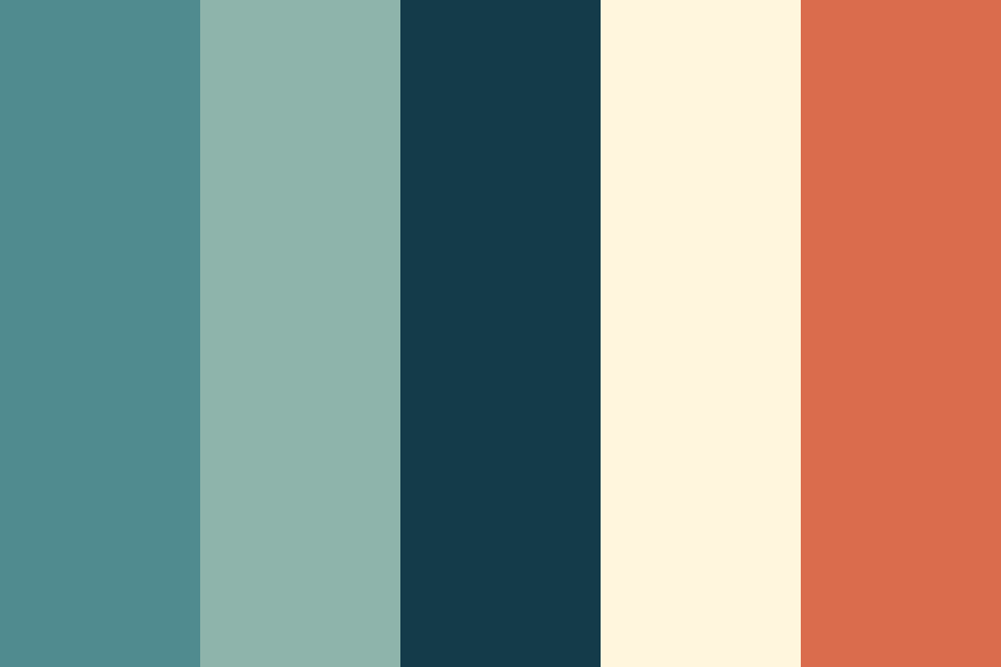 GPPR New America Inspired color palette