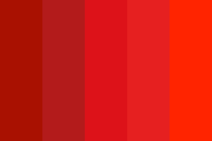 scarlet red Color Palette