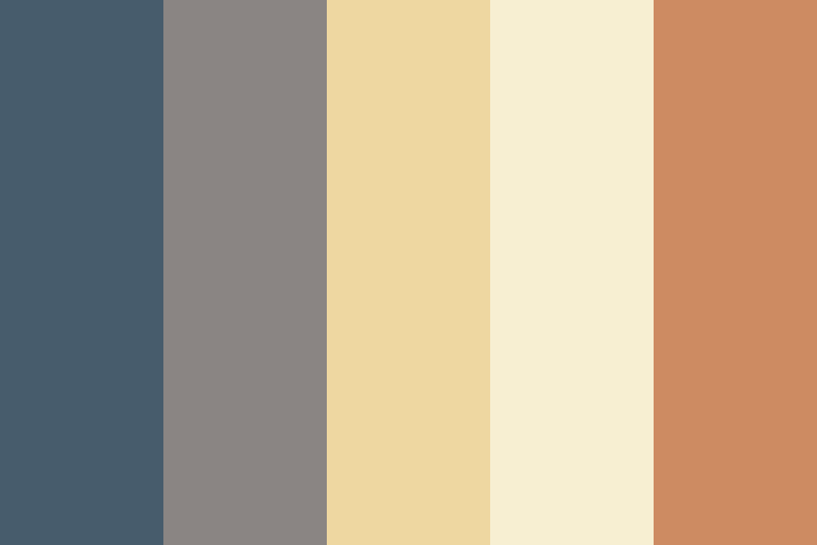 Soft Brown Color Palette 