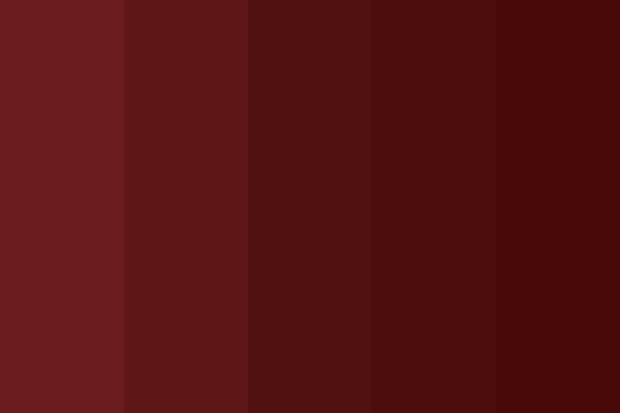 Rusty Red-o Color Palette